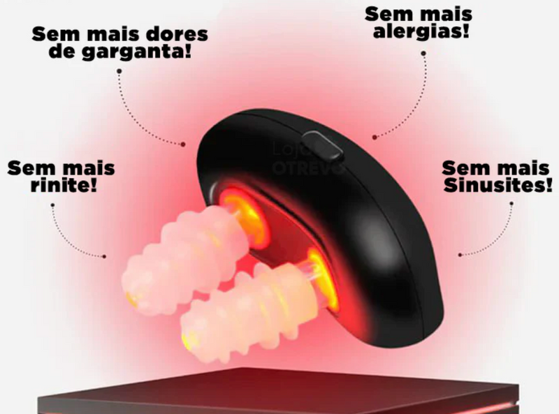 APARELHO DE TERAPIA NASAL DO MISTER