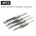 Kit de Brocas Quadrado pra Madeira