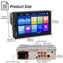 CENTRAL MULTIMIDIA 1DIN 7 POLEGADAS UNIVESAL